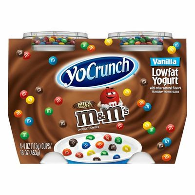 YoCrunch Low Fat Vanilla with M&Ms Yogurt