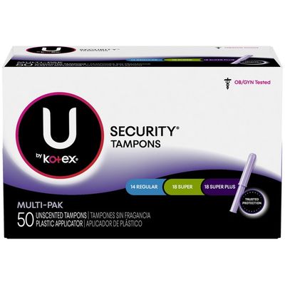 U By Kotex Security Tampons 50 Ct Instacart U By Kotex Security Tampons 50 Ct Instacart