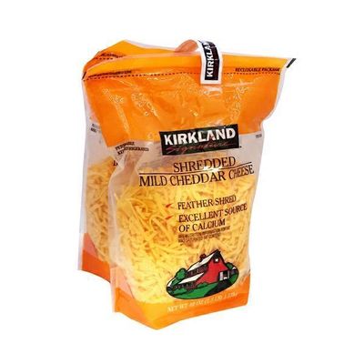 Kirkland Signature Mild Cheddar Shredded, 2 x 40 oz