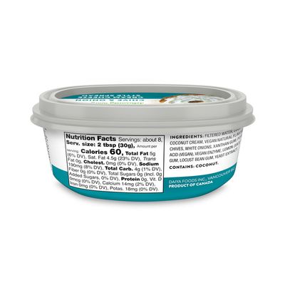 Daiya Dairy Free Chive and Onion Cream Cheeze Style Spread