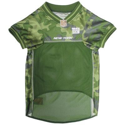 Pets First Medium NFL New York Giants Camo Pet Jersey