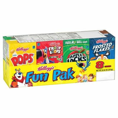 Kellogg's Breakfast Cereal, Variety Pack