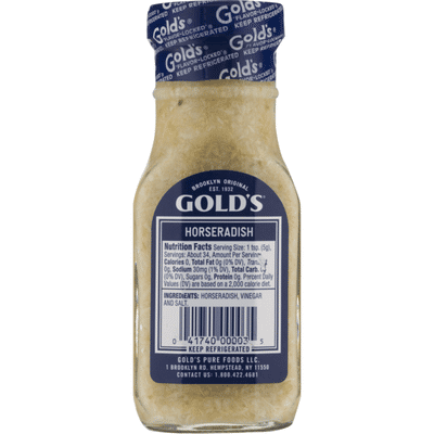 Gold's Horse Radish, Prepared