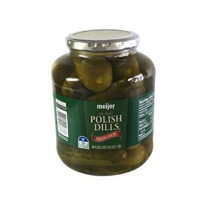 Meijer Polish Dill Pickles