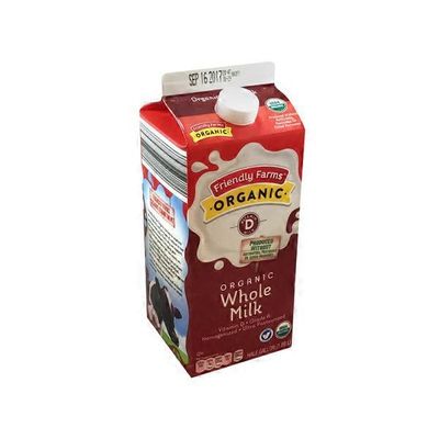 Friendly Farms Organic Whole Milk