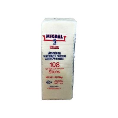 Migdal American White Cheese Slices