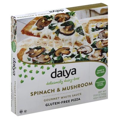 Daiya Pizza, Gluten-Free, Spinach & Mushroom