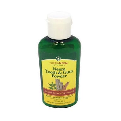 TheraNeem Neem Tooth & Gum Powder Cinnamon Therape