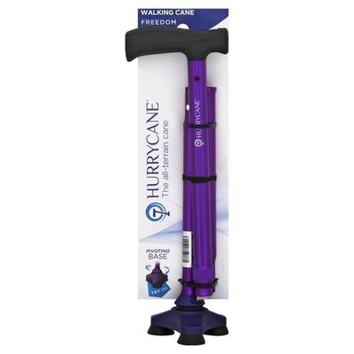 Hurry Cane Walking Cane, Pathfinder Purple, Freedom Edition