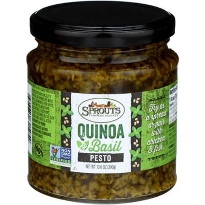 Sprouts Basil Pesto Quinoa Sauce