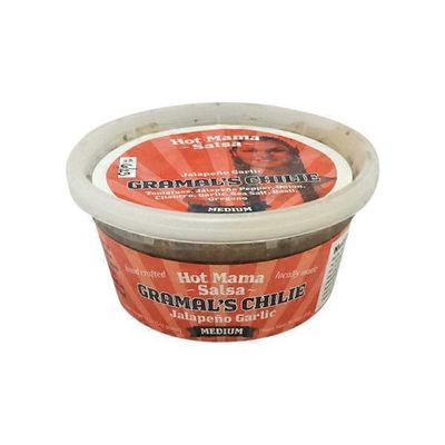Hot Mama Salsa Jalapeno Garlic GRAMAL'S CHILIE