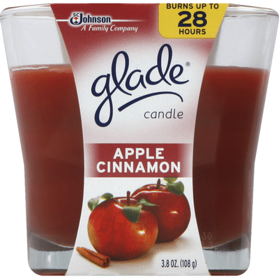 Glade Candle, Apple Cinnamon