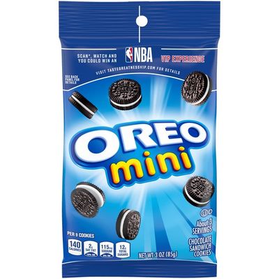 Oreo Mini Chocolate Sandwich Cookies, Original Flavor, 1 Big Bag