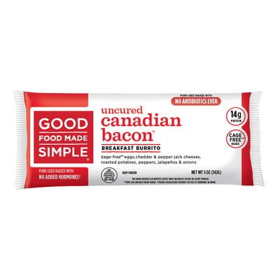 Good Food Made Simple Uncured Canadian Burrito