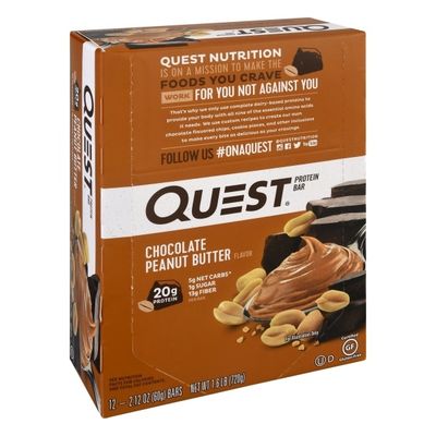 Quest Quest Protein Bar, Chocolate Peanut Butter