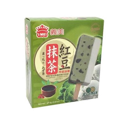 I Mei Green Tea W/Red Bean Ice Bar