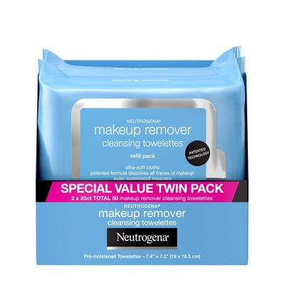 Neutrogena® Makeup Remover Cleansing Towelettes, 25 Count