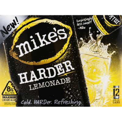 Mike's Hard Lemonade Harder Lemonade Lemonade Flavor (8 fl oz) Delivery ...
