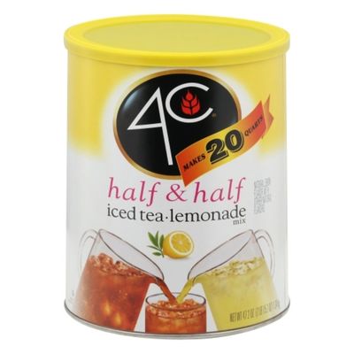 4C Foods Half & Half Mix, Iced Tea/Lemonade
