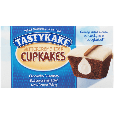 Tastykake Buttercreme Iced Cupkakes