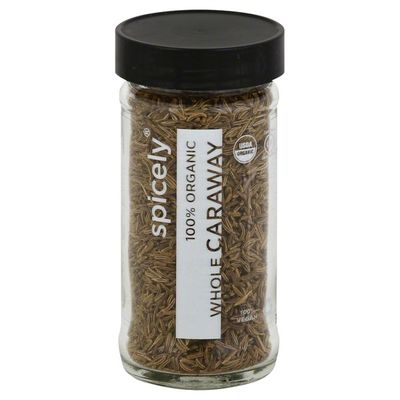 Spicely Organics Caraway, Whole, 100% Organic