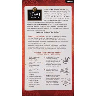 Thai Kitchen® Gluten Free Thin Rice Noodles