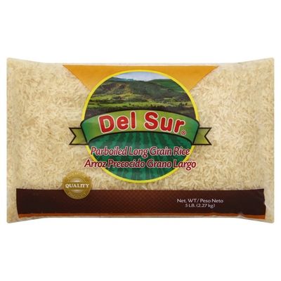 Del Sur Rice, Long Grain, Parboiled