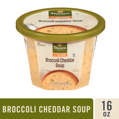 Panera Bread Broccoli Cheddar Soup Cup