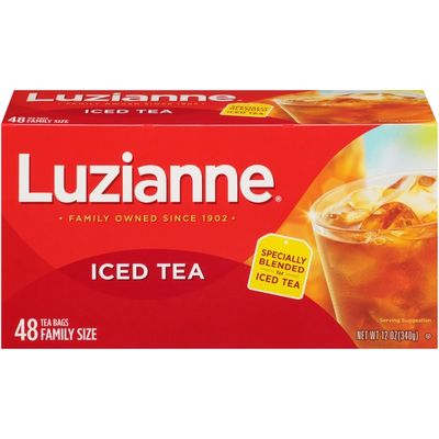 Luzianne Special Blend Iced Tea, Family Size Tea Bags