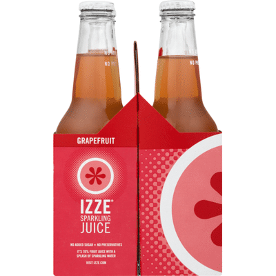 Izze Sparkling Juice, Grapefruit