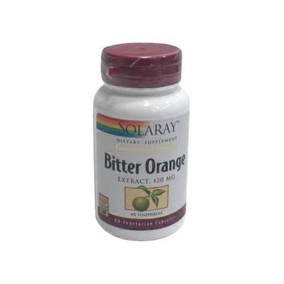 Solaray Bitter Orange 120 mg Extract Capsules