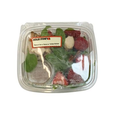 Spinach Berry & Grilled Chicken Salad