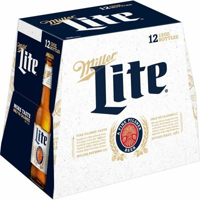 Miller Lite Lager Beer, Light Beer