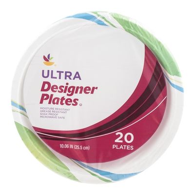 SB Ultra Designer Plates - 20 CT