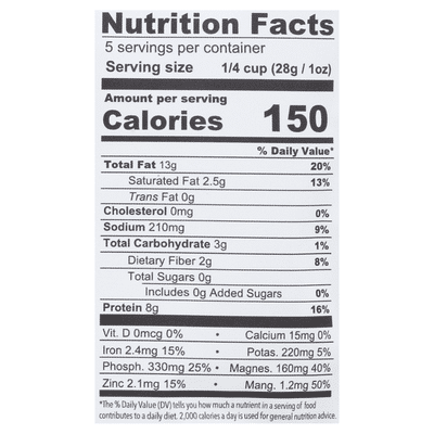 SuperSeedz Pumpkin Seeds, Gourmet, Sea Salt