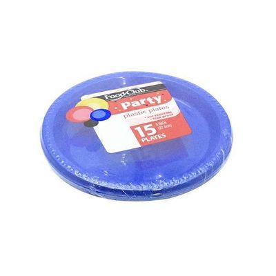 Food Club 9" Plastic Party Plates