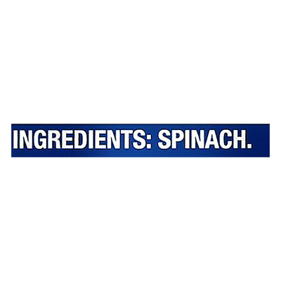 Birds Eye Spinach, Chopped