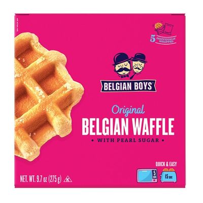 Belgian Boys Original Belgian Waffle 5 Ct Delivery Or Pickup Near Me Instacart