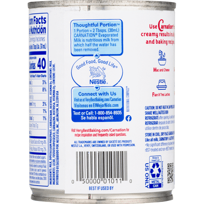Carnation Evaporated Milk Vitamin D