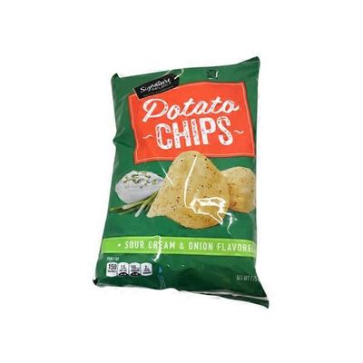 Signature Select Sour Cream & Onion Potato Chips P65