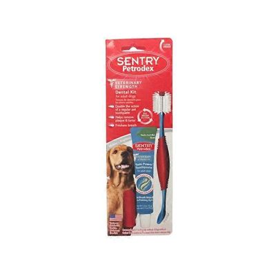Sentry Pro Petrodex Veterinary Strength Dog Dental Care Kit