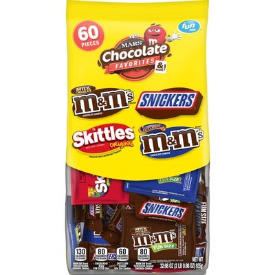 Mars Mixed Chocolate Sugar Fun Size Stand Up Pouch
