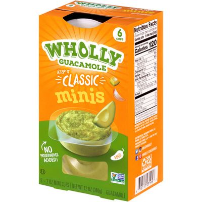 Wholly Guacamole Classic Guacamole Minis
