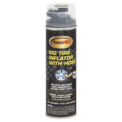 Race Pro Tire Inflator, Big, with Hose