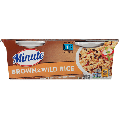 Minute Rice Brown & Wild Rice