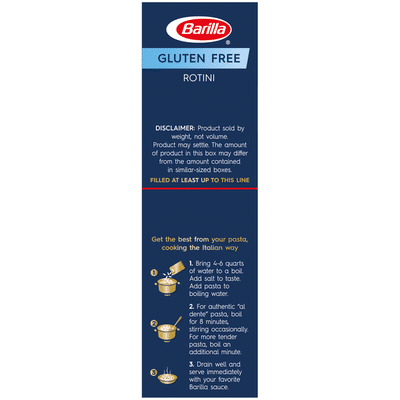 Barilla® Gluten Free Pasta Rotini
