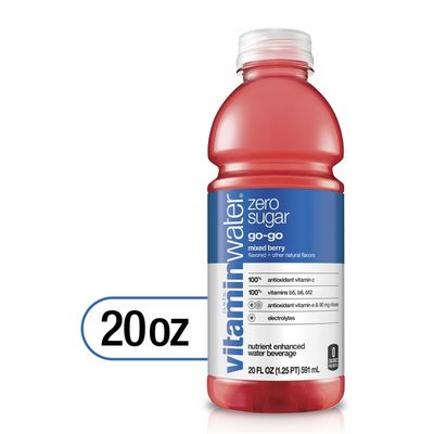 Glaceau Vitaminwater Vitaminwater Zero Go-Go Mixed Berry