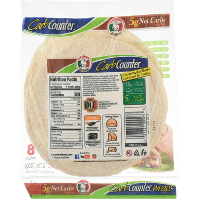 La Banderita Tortillas, Whole Wheat Wraps