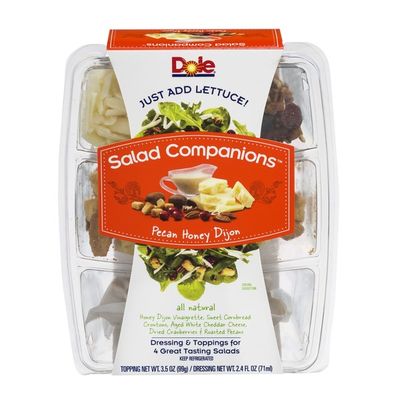 Dole Salad Companions Kit Pecan Honey Dijon
