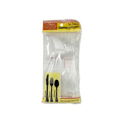 Hanna K. Signature Clear Cutlery Combos